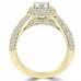 2.02 ct Ladies Round Cut Diamond Engagement Ring in 14 kt Yellow Gold